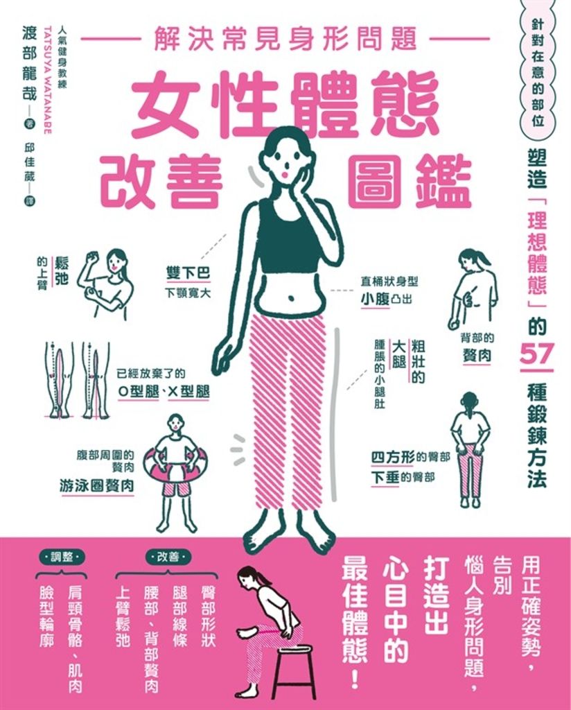 解決常見身形問題 女性體態改善圖鑑 (電子書)