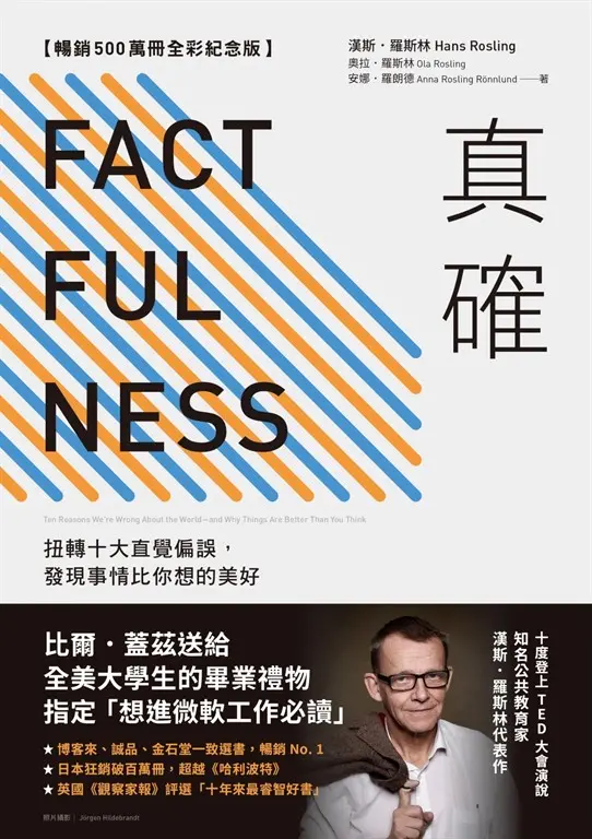 真確【暢銷500萬冊全彩紀念版】：扭轉十大直覺偏誤，發現事情比你想的美好 (電子書)