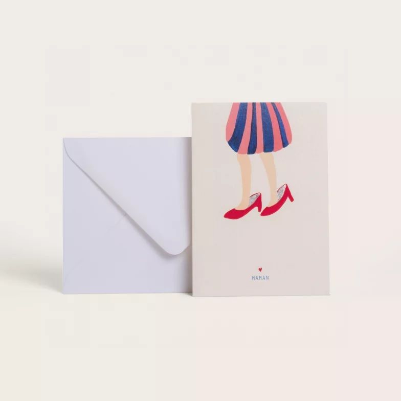 法國 season paper 母親卡/ Souliers Maman