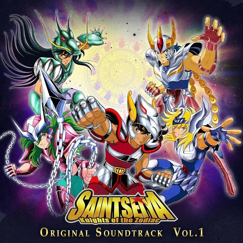 Saint Seiya: Knights of The Zodiac - Music Collection Vol.1 (Blue Marble Vinyl)