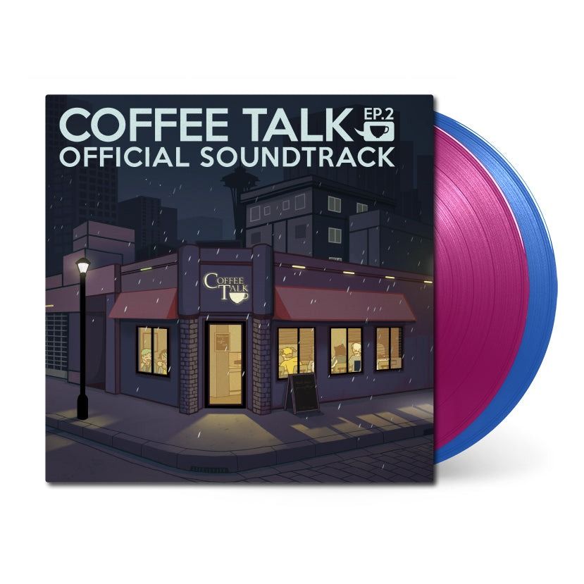 Coffee Talk EP. 2: Hibiscus & Butterfly (2LP/Blue Translucent & Violet Translucent Vinyl)