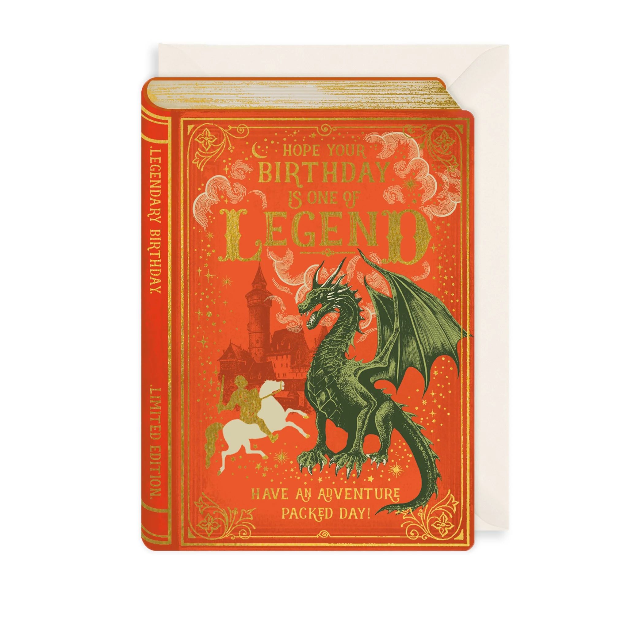 英國 ART FILE 生日卡/ Storybook/ Hope Your Birthday Is One of Legend Have An Adventure Packed Day!