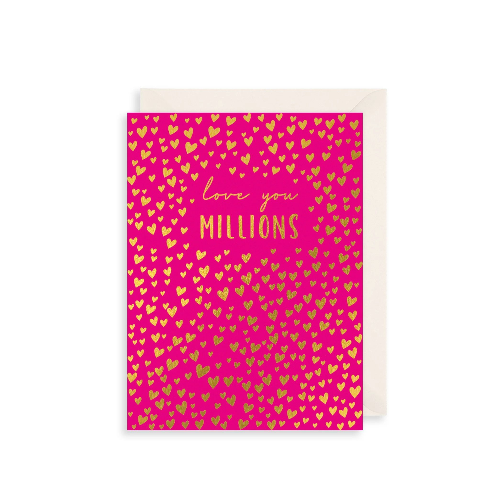 英國 ART FILE 情人卡/ Little Gestures/ Love You Millions