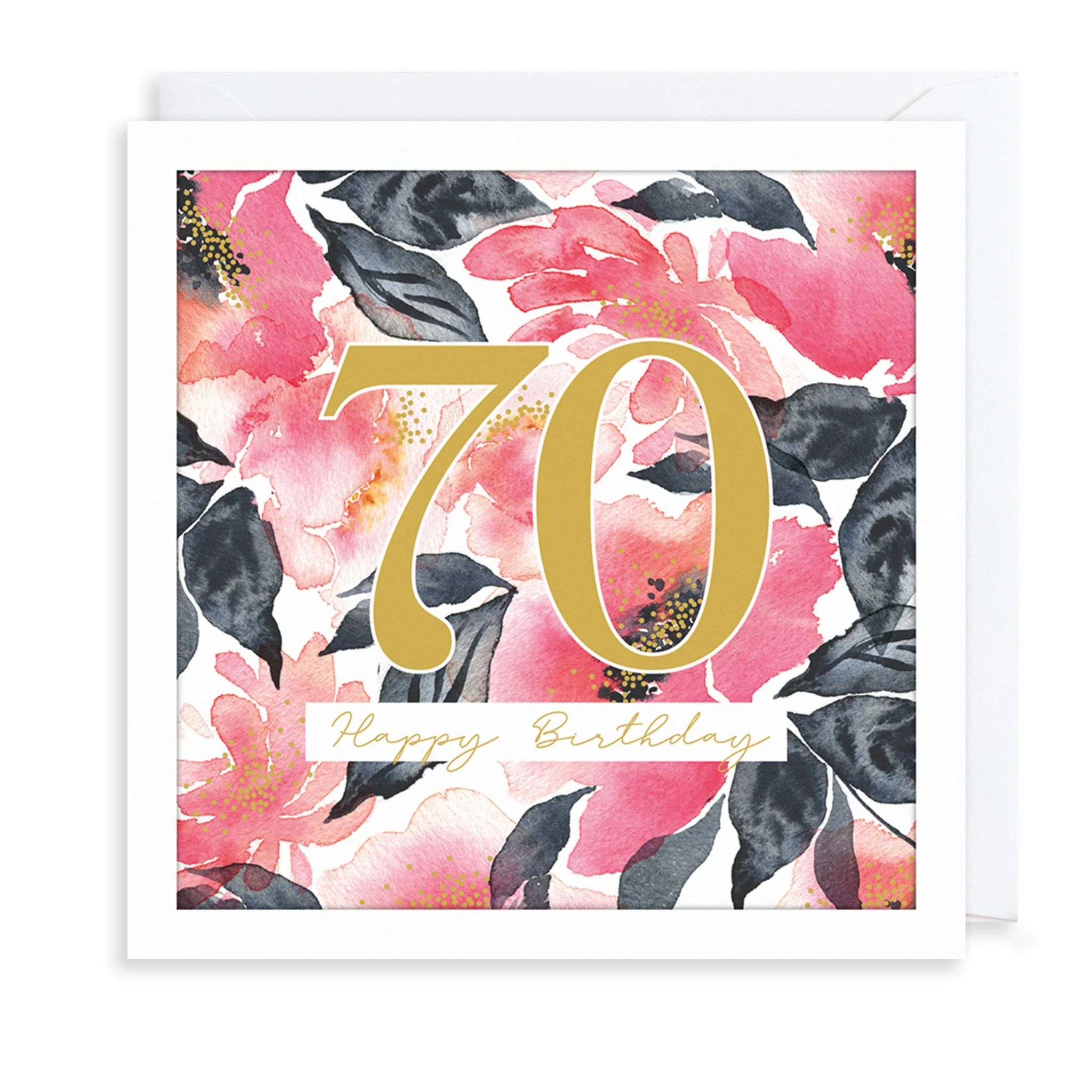 英國 ART FILE 生日卡/ 70 Happy Birthday