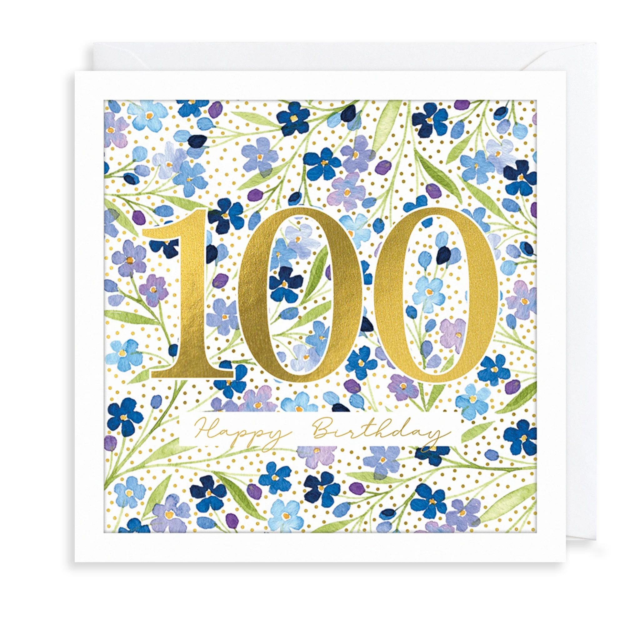 英國 ART FILE 生日卡/ 100 Happy Birthday