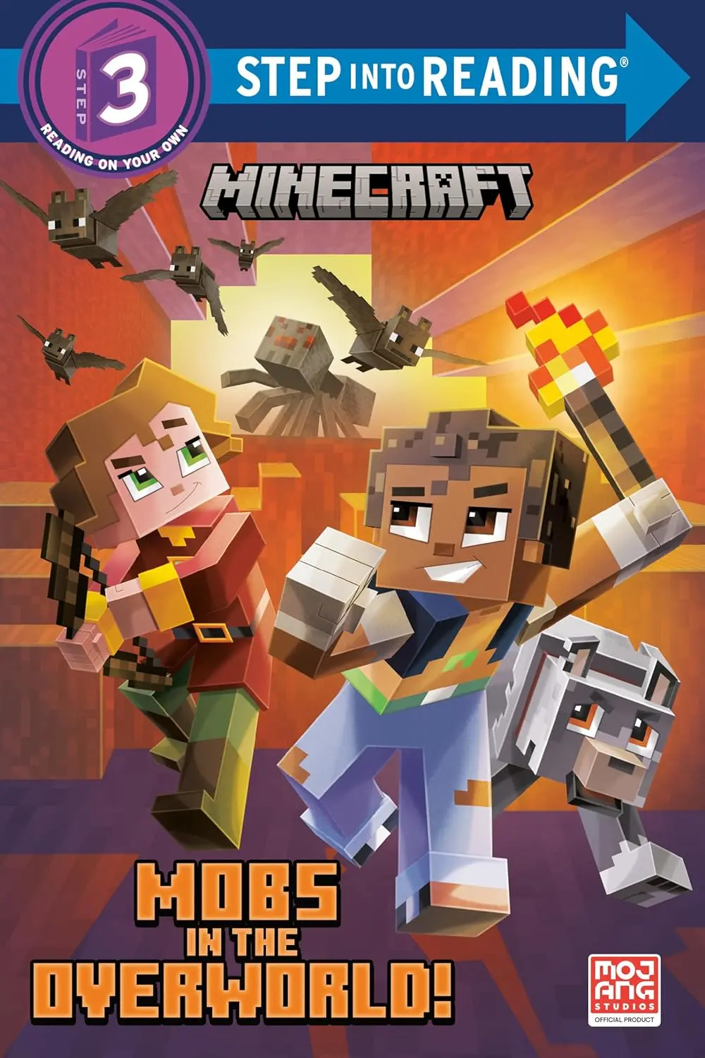 Step into Reading 3: Minecraft Mobs in the Overworld!
