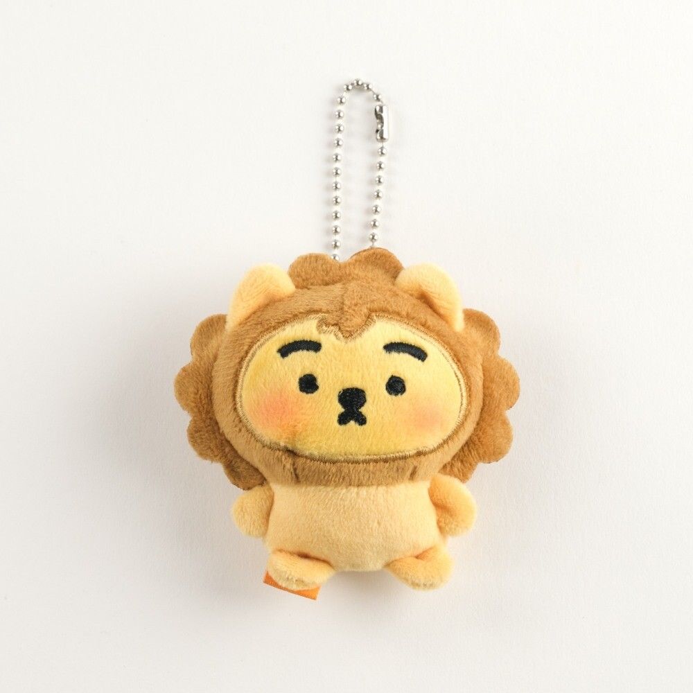 韓國 MUZIK TIGER 鑰匙圈/ Shy Face Mini Doll/ Saja Tiger