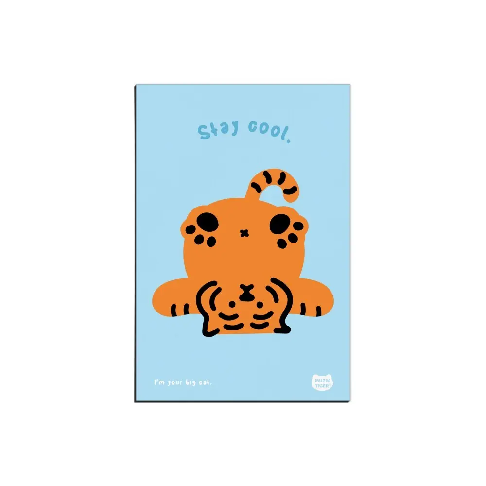 韓國 MUZIK TIGER 明信片/ Stay Cool