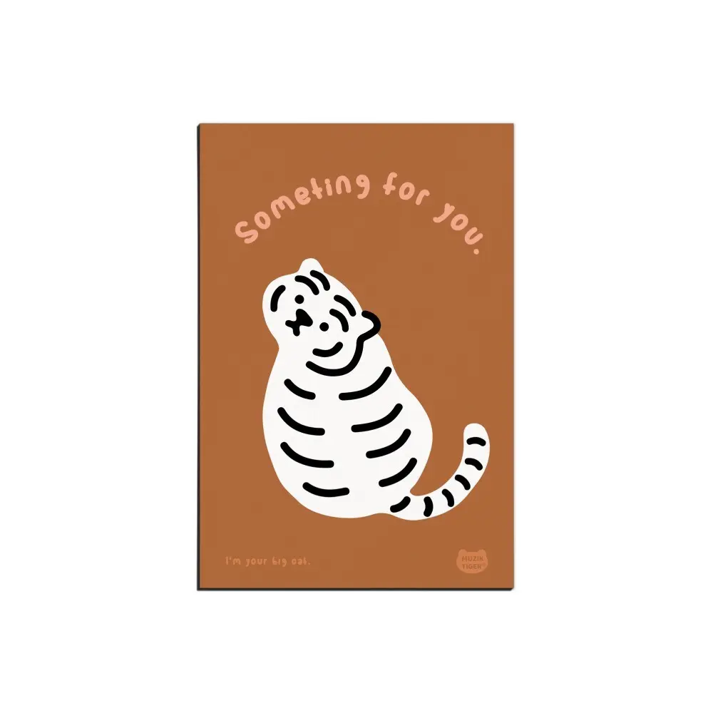 韓國 MUZIK TIGER 明信片/ Something for You