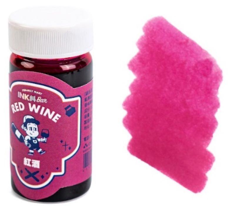 【誠品限定】書寫便利店藍濃道具屋Lennon ToolBar香味鋼筆墨水/ 紅酒/ 30ml