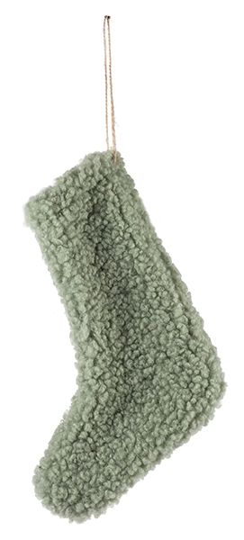 德國BADEN聖誕襪掛飾/ 莫蘭迪綠/ 25 cm