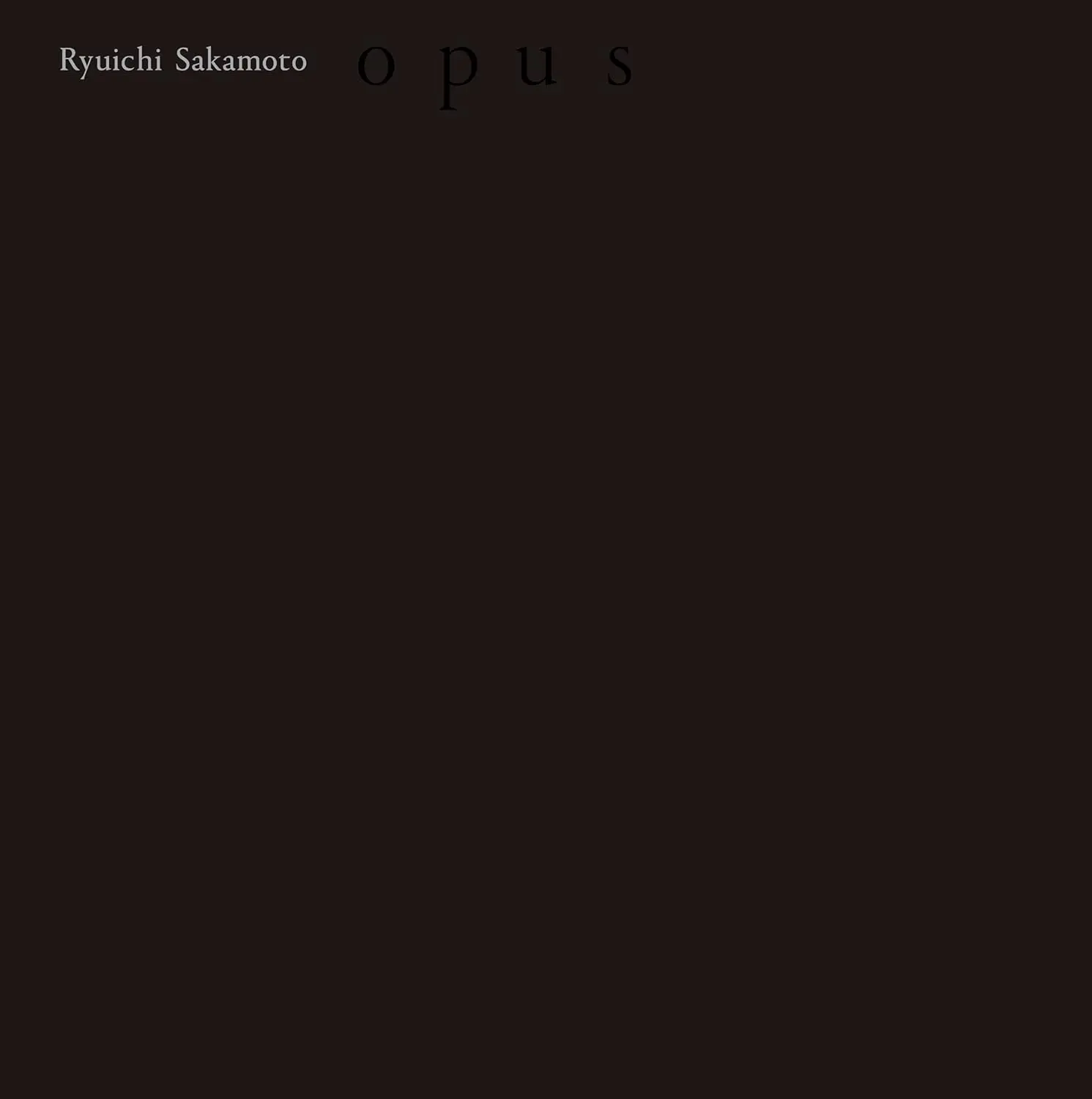 Opus (4LP/数量限定盤)