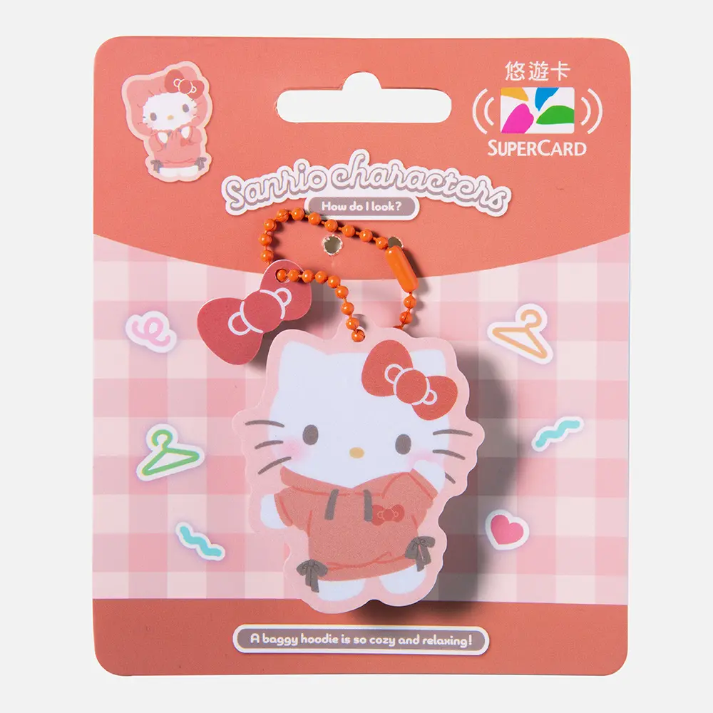 三麗鷗帽T系列SuperCard造型悠遊卡/ Hello Kitty【委託代銷】