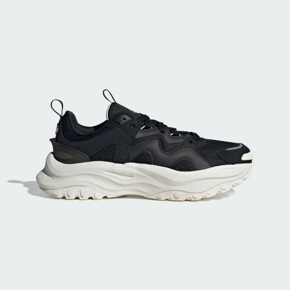 ADIDAS MAXXWAVY 厚底 女 休閒鞋 黑-IF9279/UK5(23.5cm)