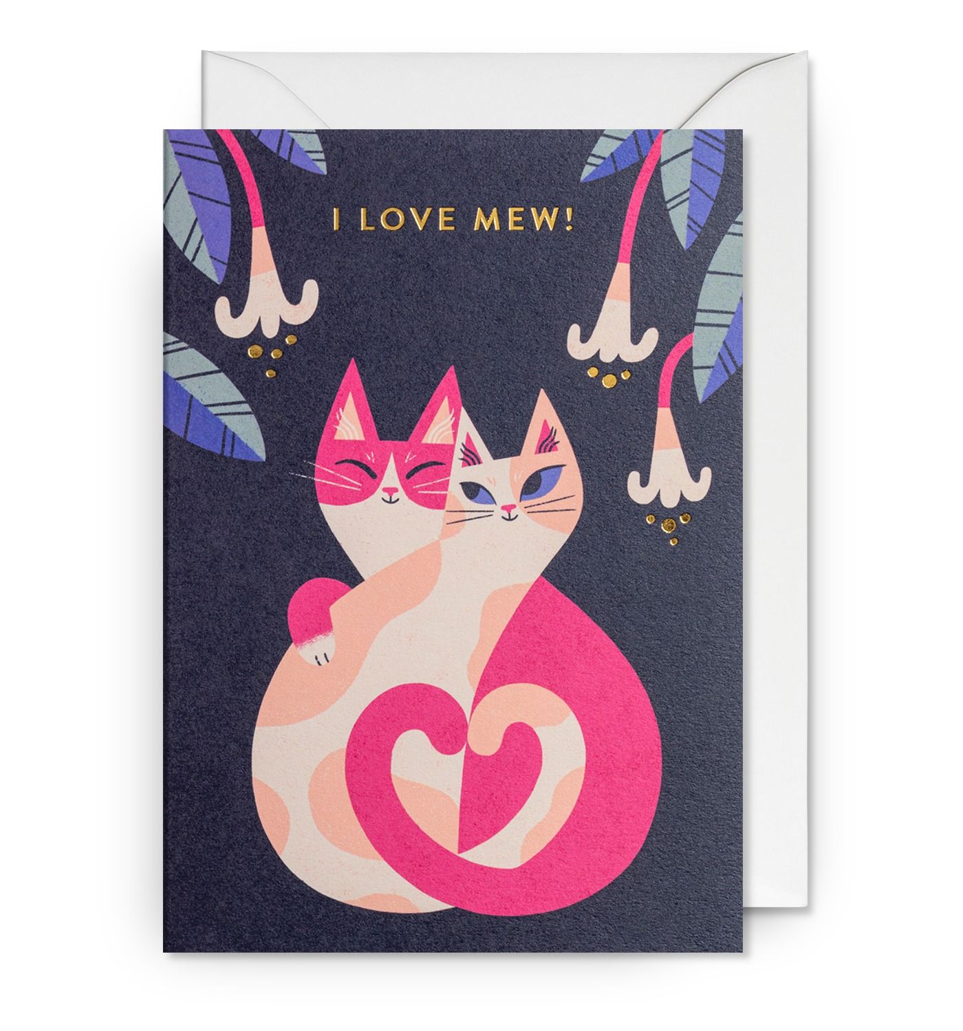 英國 LAGOM DESIGN 情人卡/ Essie Kimpimaki/ I Love Mew