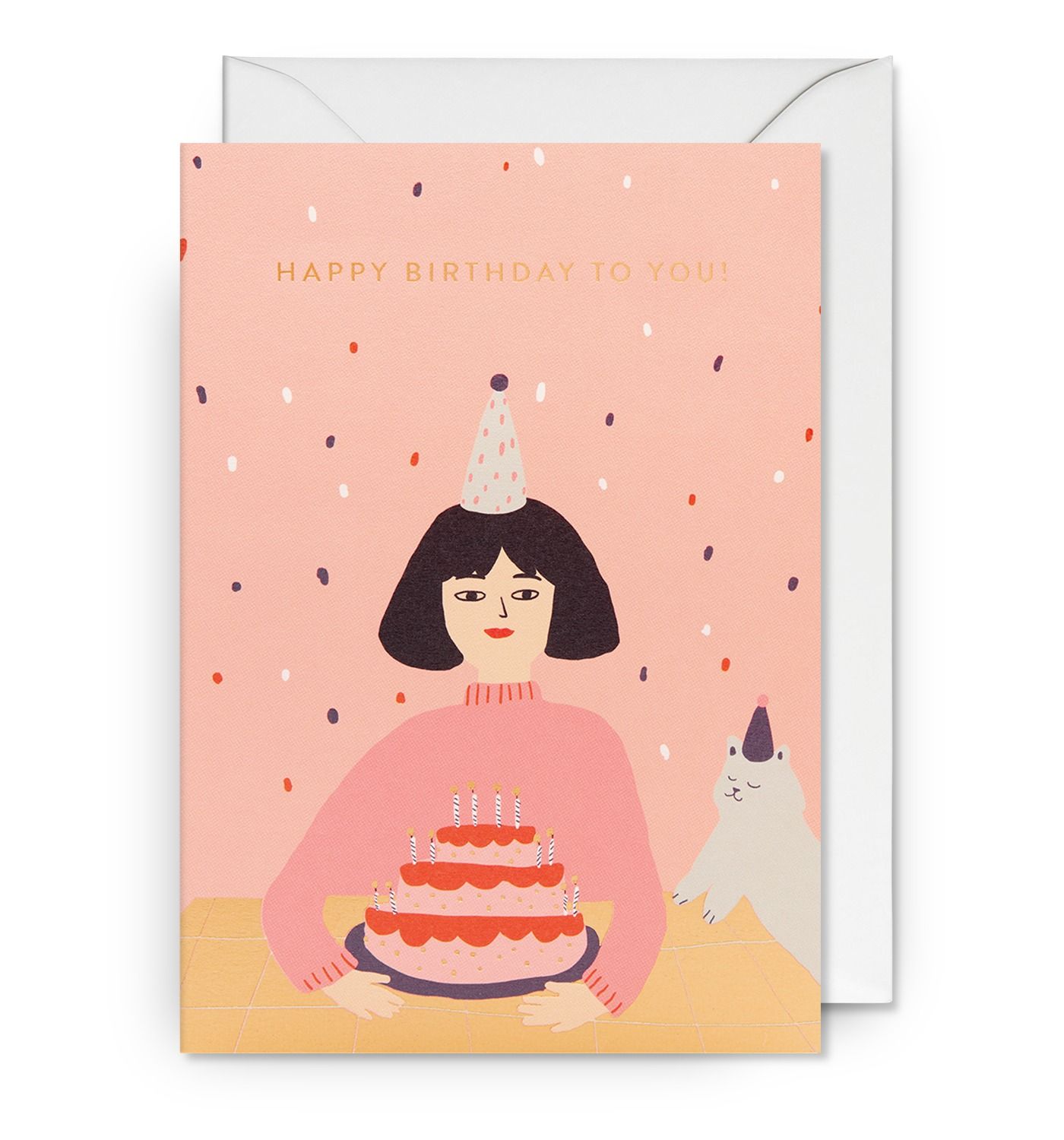 英國 LAGOM DESIGN 生日卡/ Jennifer Bouron/ Happy Birthday to You!