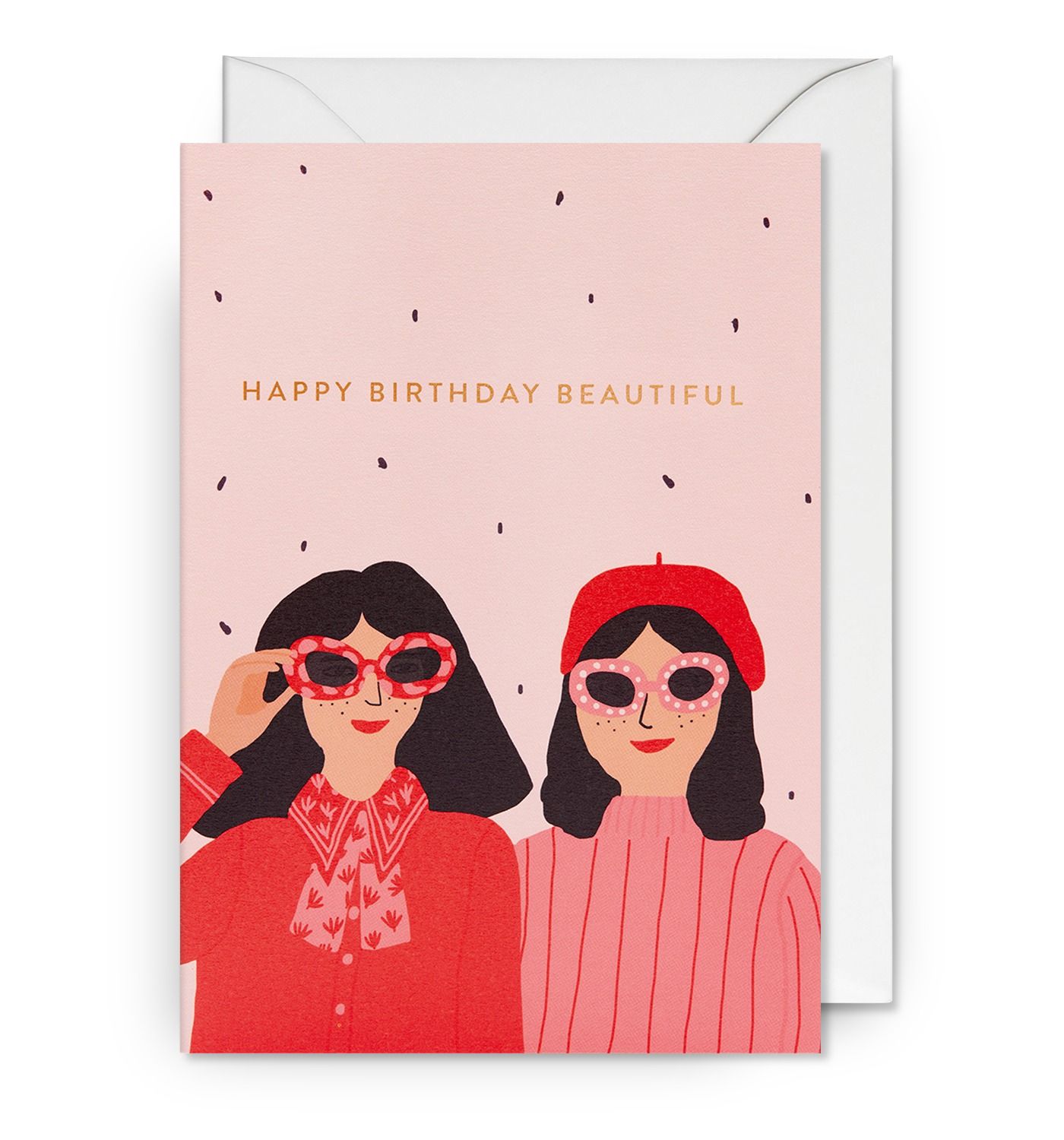 英國 LAGOM DESIGN 生日卡/ Jennifer Bouron/ Happy Birthday Beautiful