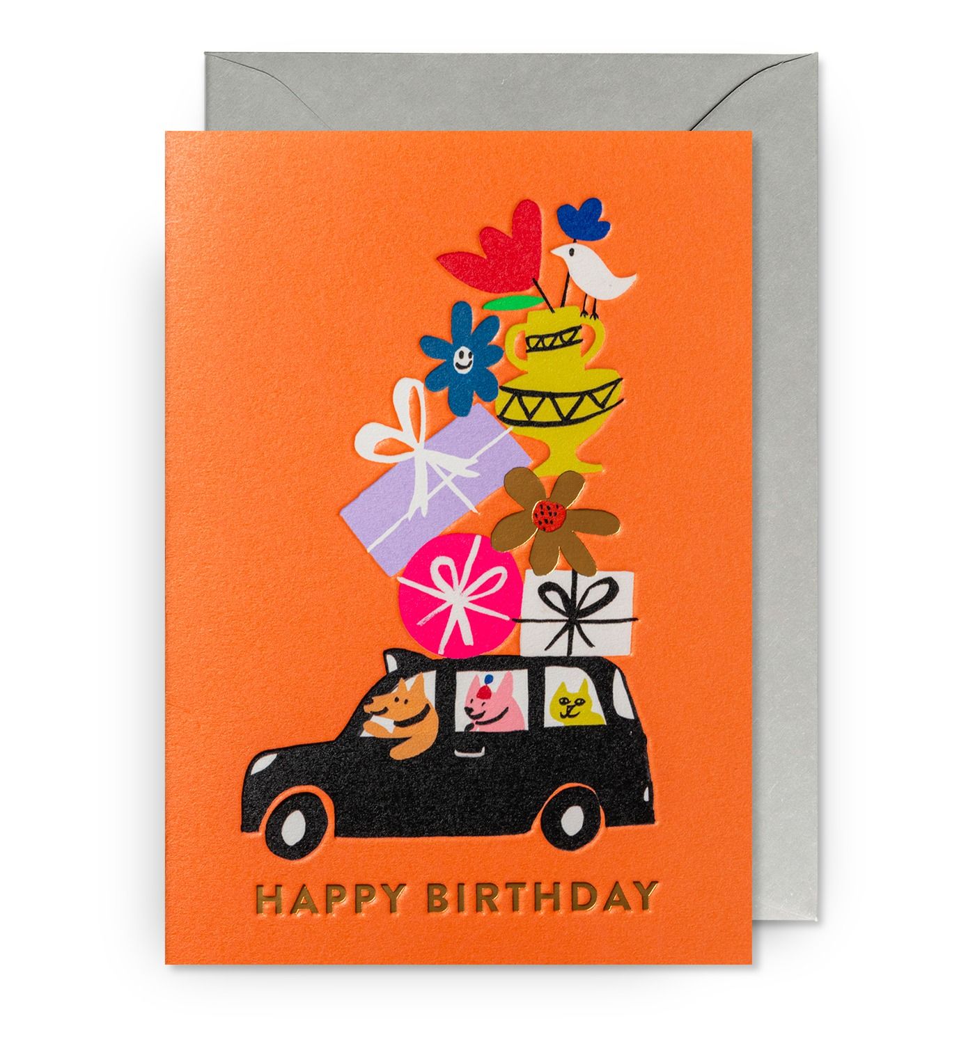 英國 LAGOM DESIGN 生日卡/ Jenny Bowers/ Happy Birthday