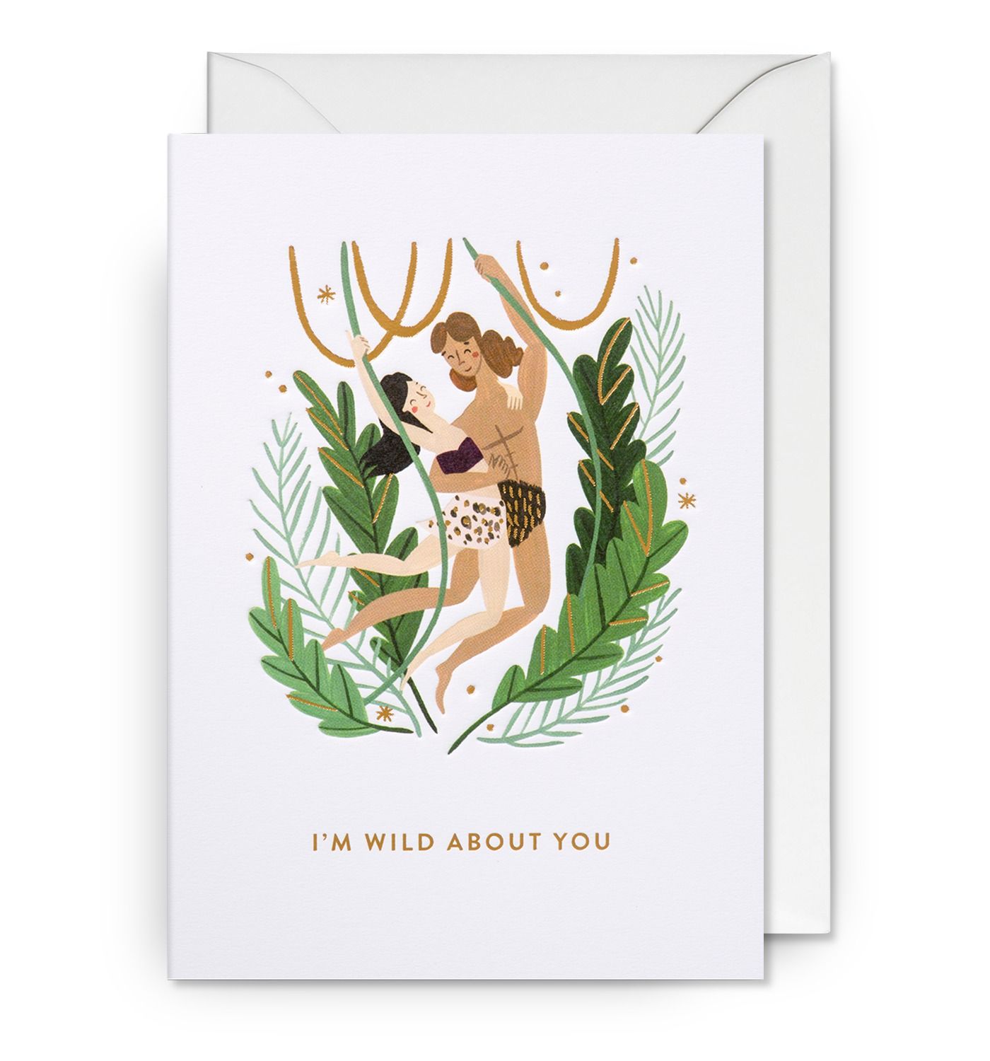 英國 LAGOM DESIGN 情人卡/ Meghann Rader/ I'm Wild About You