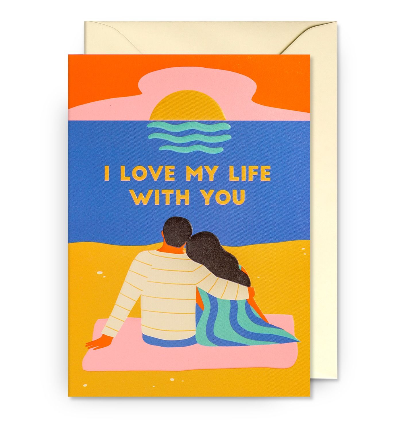 英國 LAGOM DESIGN 情人卡/ Naomi Wilkinson/ I Love My Life with You