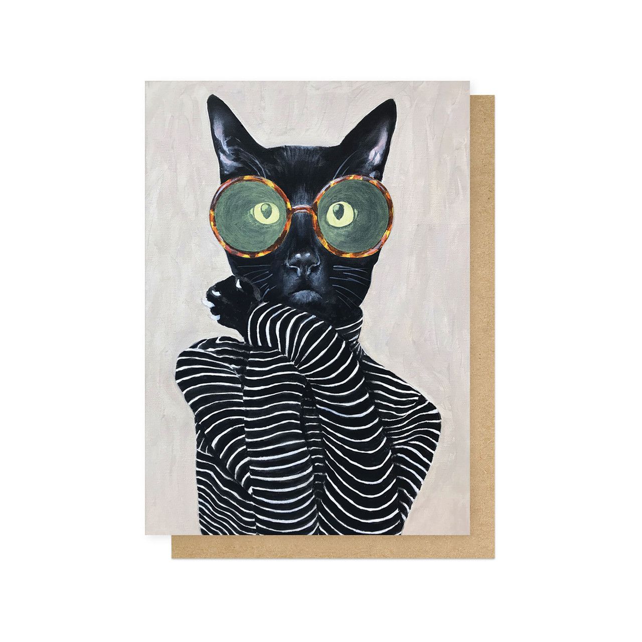 英國 EAST END PRINTS 萬用卡/ Coco De Paris/ Fashion Cat