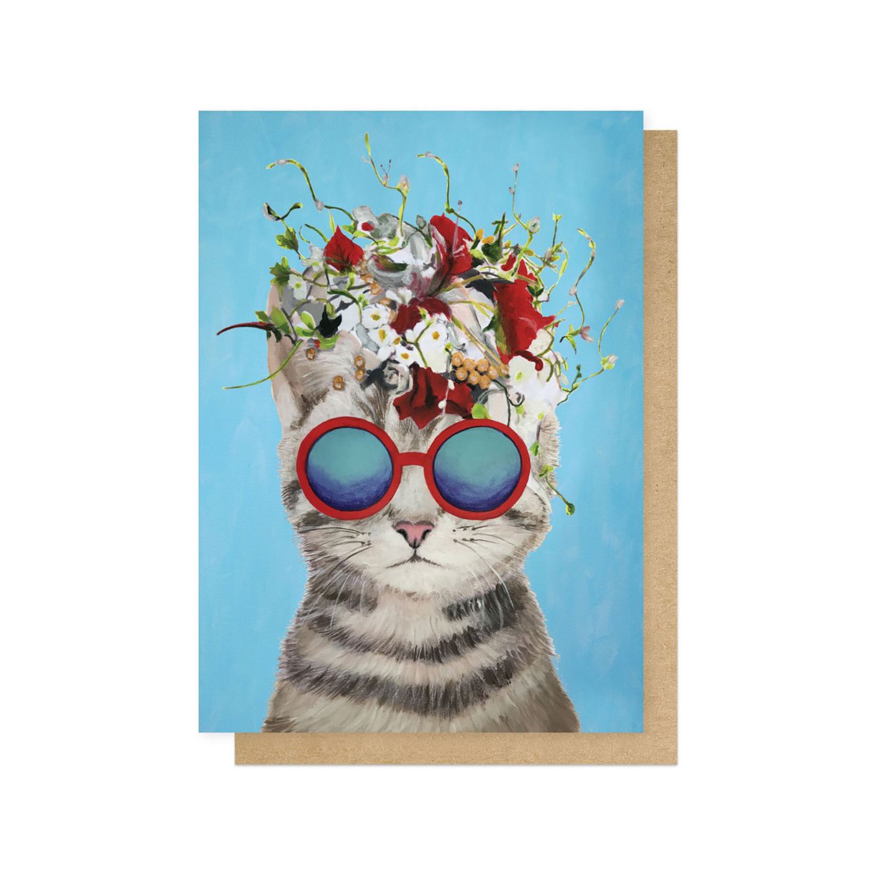 英國 EAST END PRINTS 萬用卡/ Coco De Paris/ Flower Cat