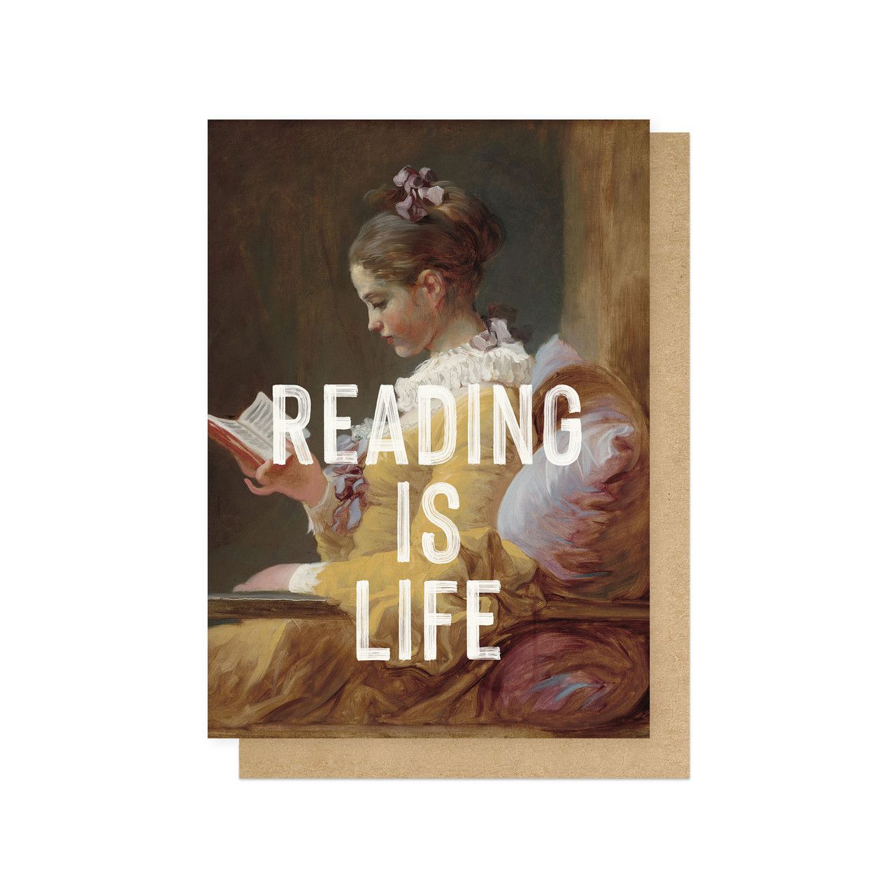 英國 EAST END PRINTS 萬用卡/ Oh Fine! Art/ Reading Is Life
