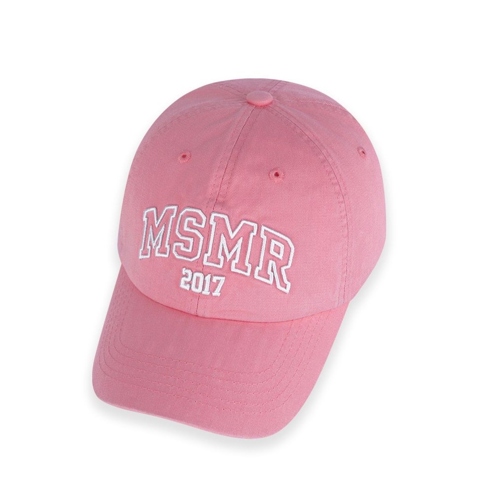 韓國 MSMR 帽子/ Opening Logo/ 粉/ 禮物套組