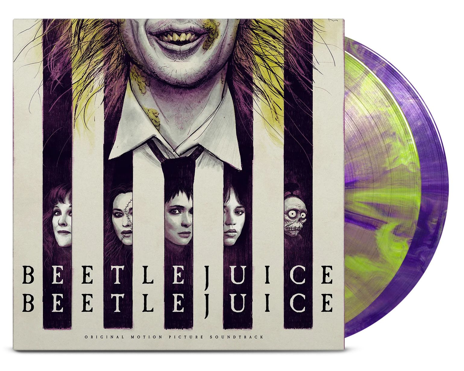 Beetlejuice Beetlejuice (2LP/Lime Green & Purple Vinyl)