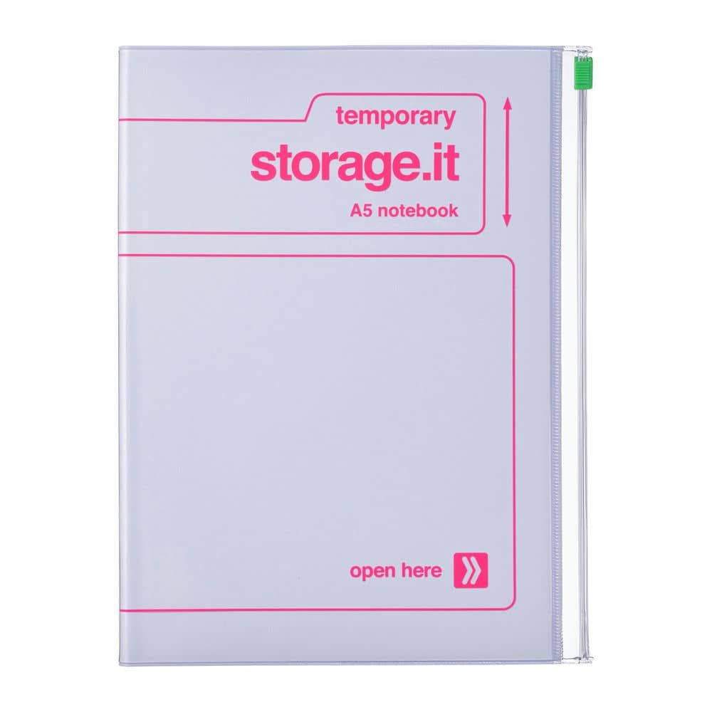 日本 MARK'S Storage.It 方點+橫線筆記本/ A5/ 白