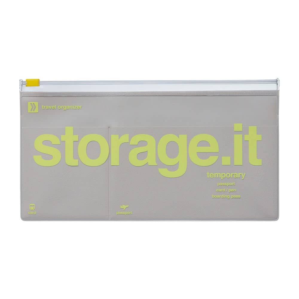 日本 MARK'S Storage.It 文具收據收納袋/ 牛皮紙