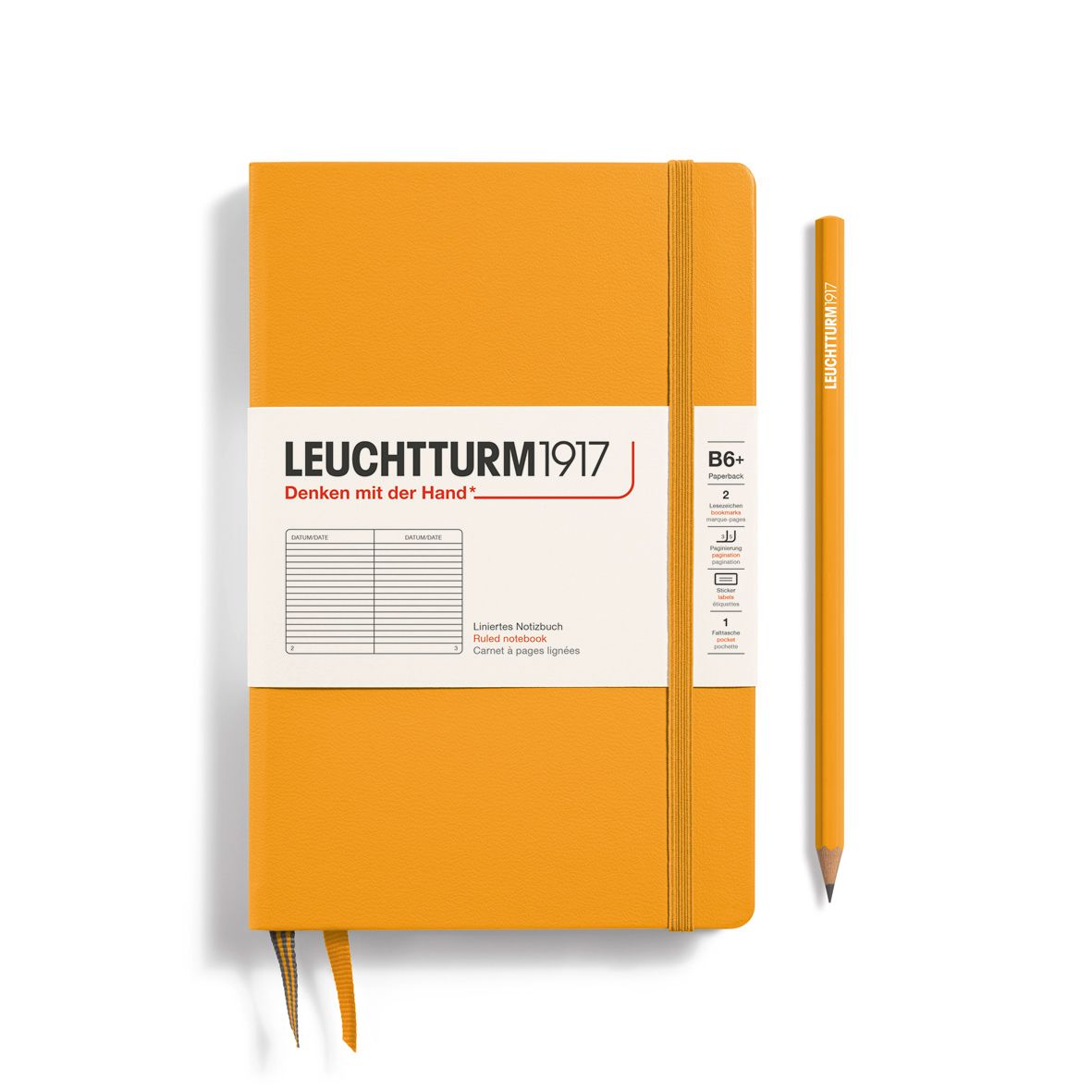 德國 LEUCHTTURM1917 硬殼筆記本/ B6+/ 日出/ 橫線