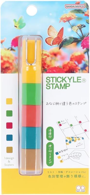 日本 sun-star Stickyle 印章/ 魔幻森林的誘惑