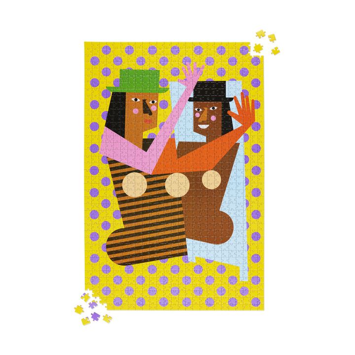 美國 MoMA 妮娜．香奈兒．阿布尼拼圖/ 1000片