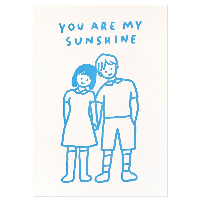 韓國ZERO PER ZERO 情人卡/ Couple 3/ Sunshine