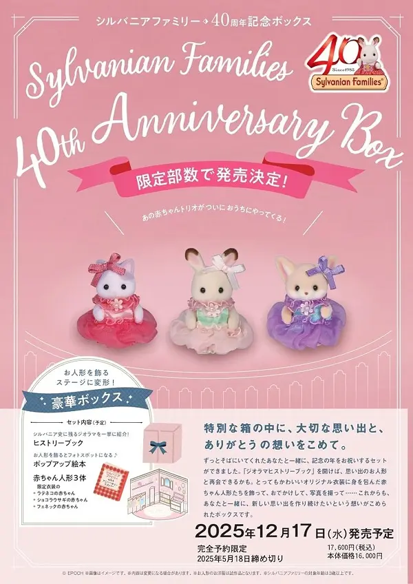 🎁森林家族40週年豪華BOX