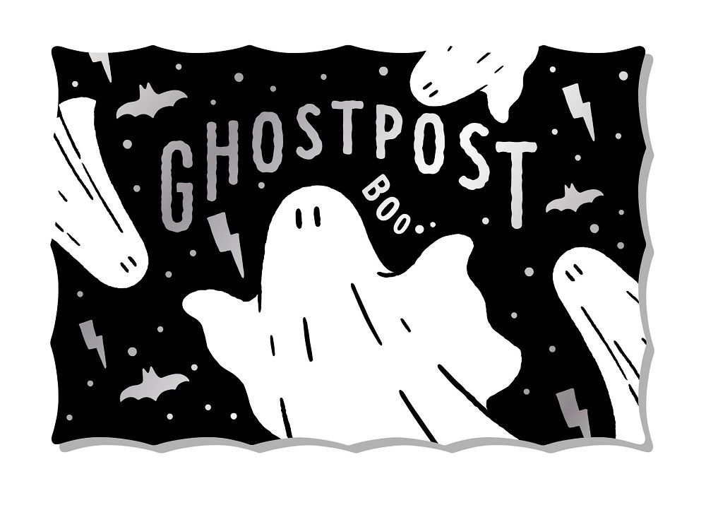 日本 ob1toy 明信片/ Ghost Post
