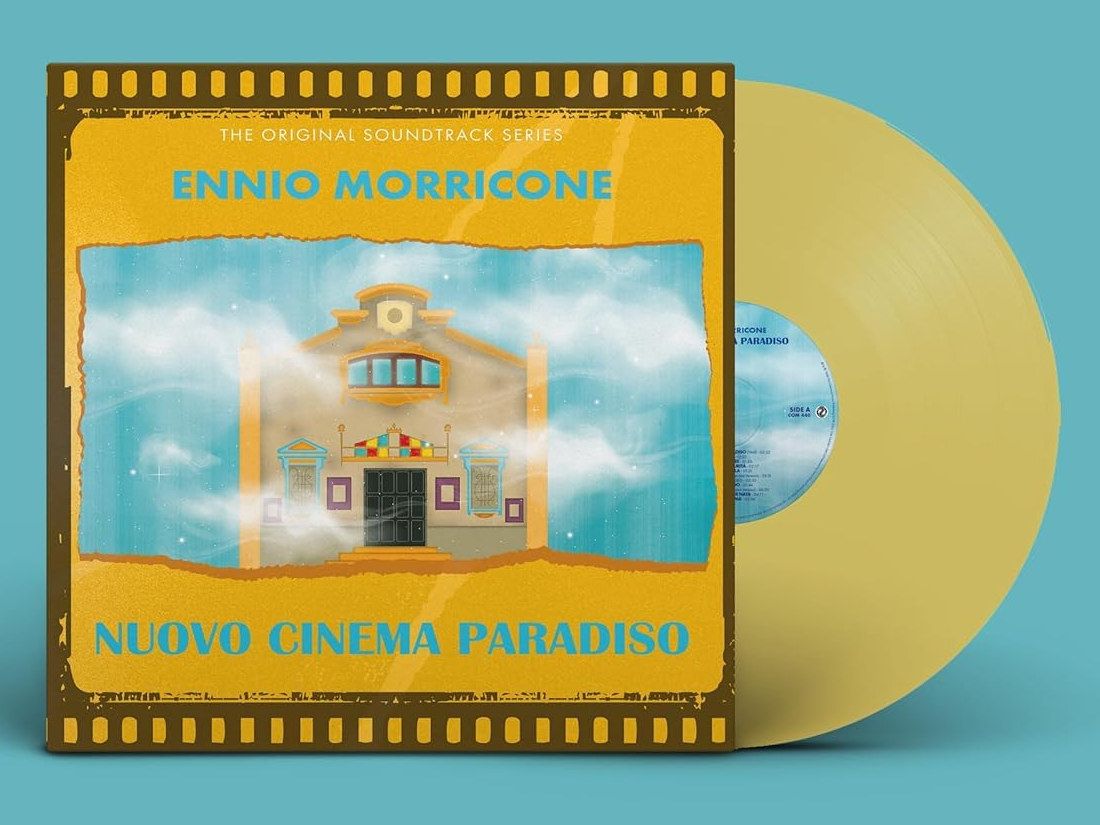 Nuovo Cinema Paradiso: Original Soundtrack (LP+CD/180g Transparent Yellow Vinyl)