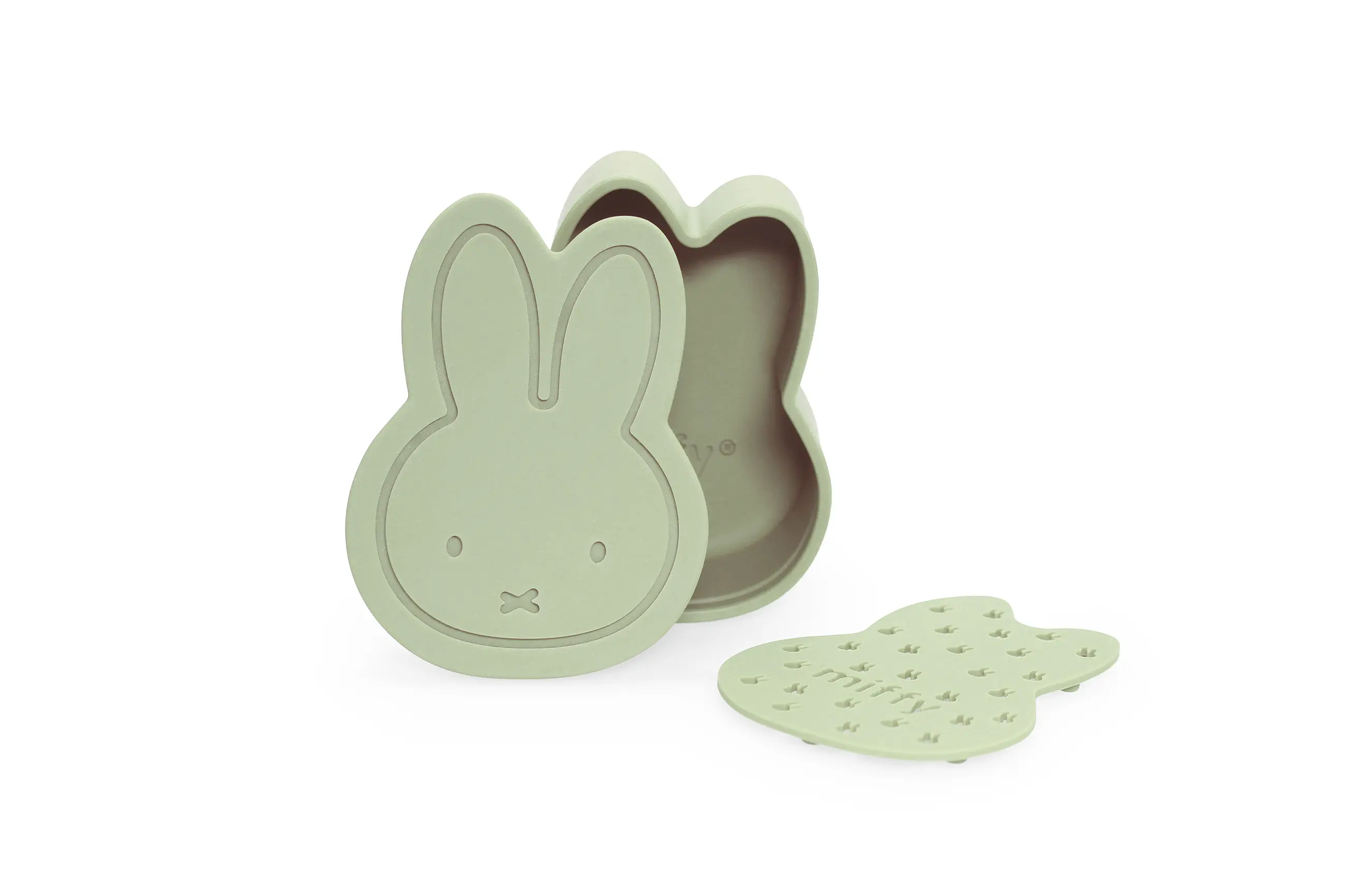 比利時 ATELIER PIERRE Miffy矽膠旅行收納盒/ 尤加利