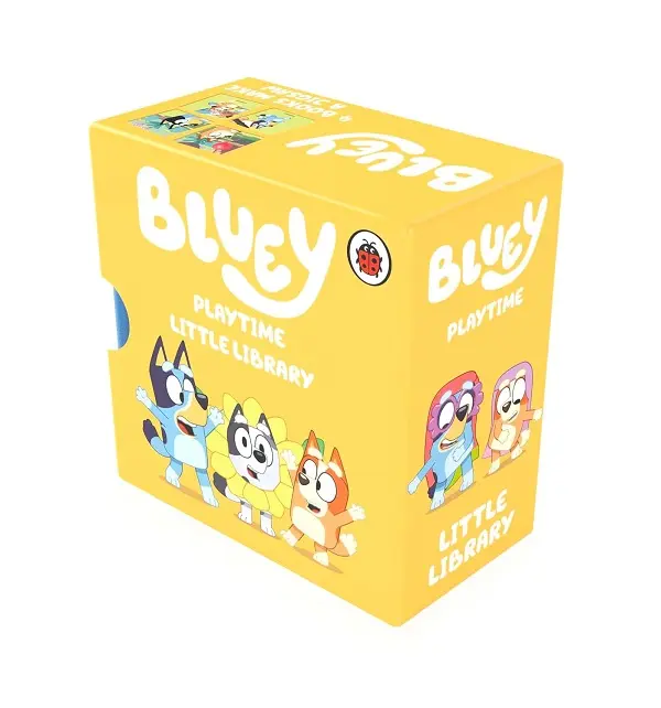 Bluey: Bluey Playtime Little Library (4冊合售)