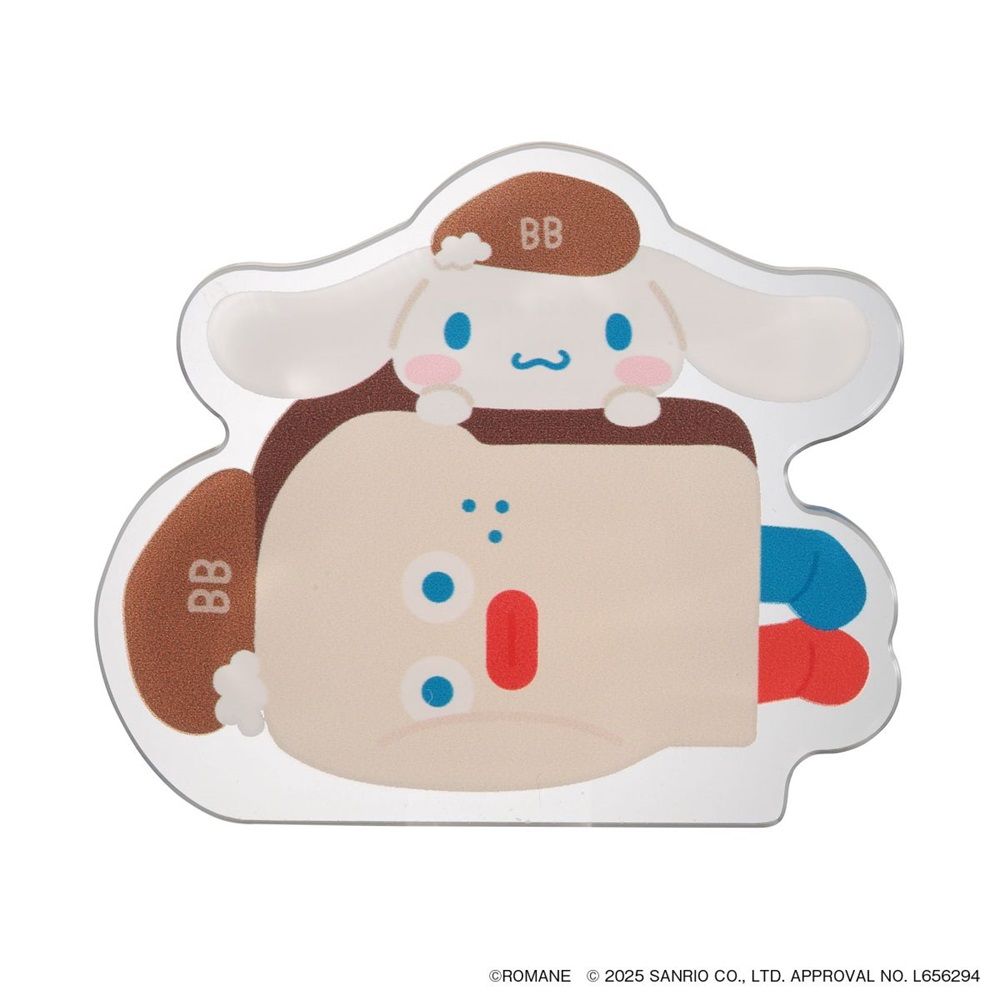 日本 MARK'S Brunch Brother X Sanrio 壓克力夾/ 吐司 X 大耳狗喜拿