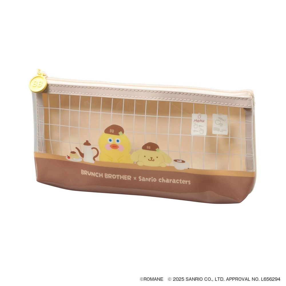 日本 MARK'S Brunch Brother X Sanrio 筆袋/ 鴨子 X 布丁狗