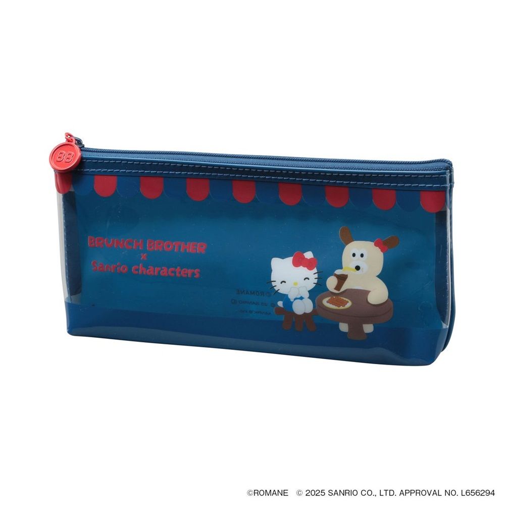 日本 MARK'S Brunch Brother X Sanrio 筆袋/ 小狗 X Hello Kitty