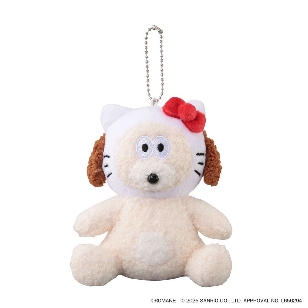 日本 MARK'S Brunch Brother X Sanrio 吊飾玩偶/ 小狗 X Hello Kitty