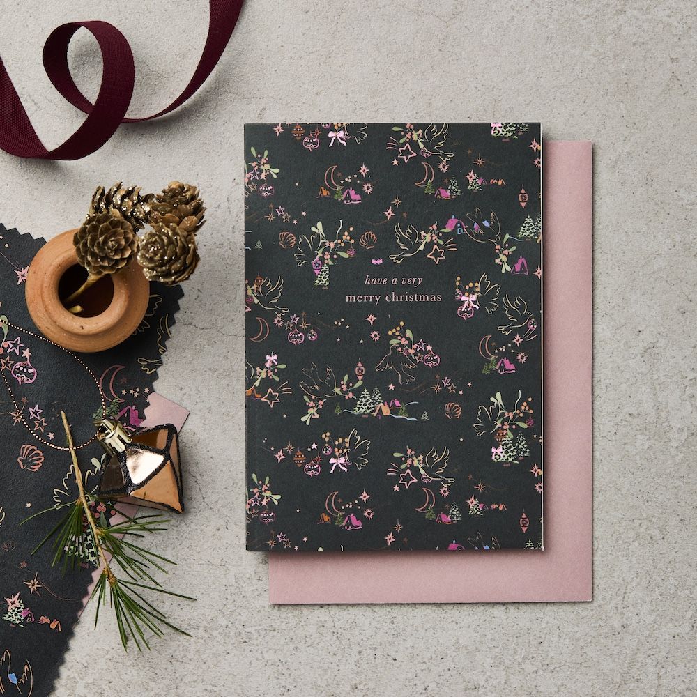 英國 Katie Leamon 聖誕卡/ Heirloom Christmas/ L&L Christmas Dark