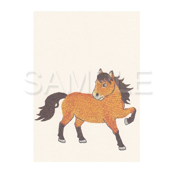 【誠品獨家】日本 7 days cards 新年明信片/ 馬