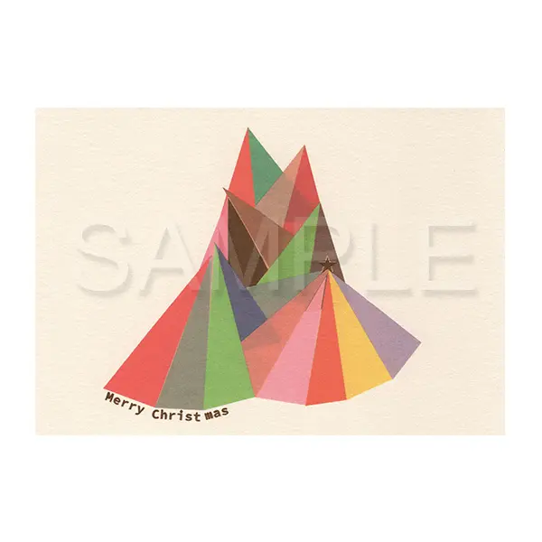 【誠品獨家】日本 7 days cards 聖誕明信片/ 聖誕樹/ 彩色