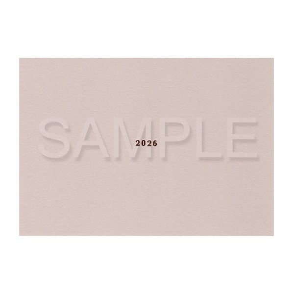 【誠品獨家】日本 7 days cards 新年明信片/ 2026/ 燙金