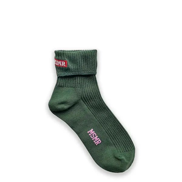 韓國 MSMR 短筒襪/ Cuffs Socks/ 綠色系/ 禮物套組