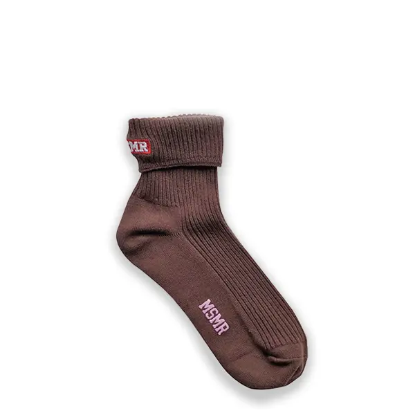 韓國 MSMR 短筒襪/ Cuffs Socks/ 咖/ 禮物套組